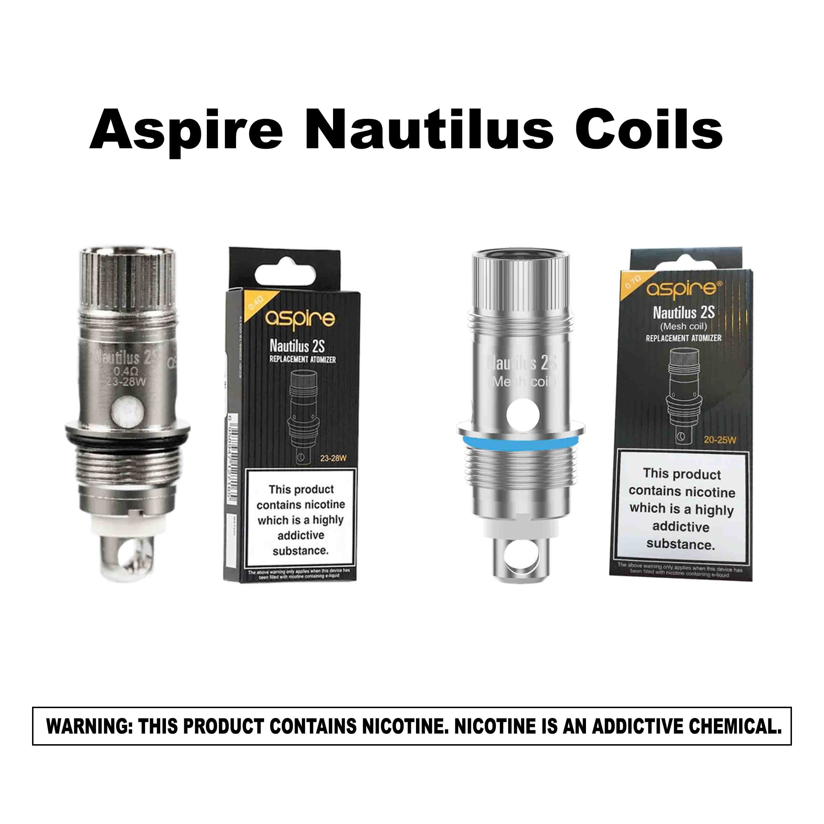 Aspire Nautilus Coils HYPE WHOLESALE
