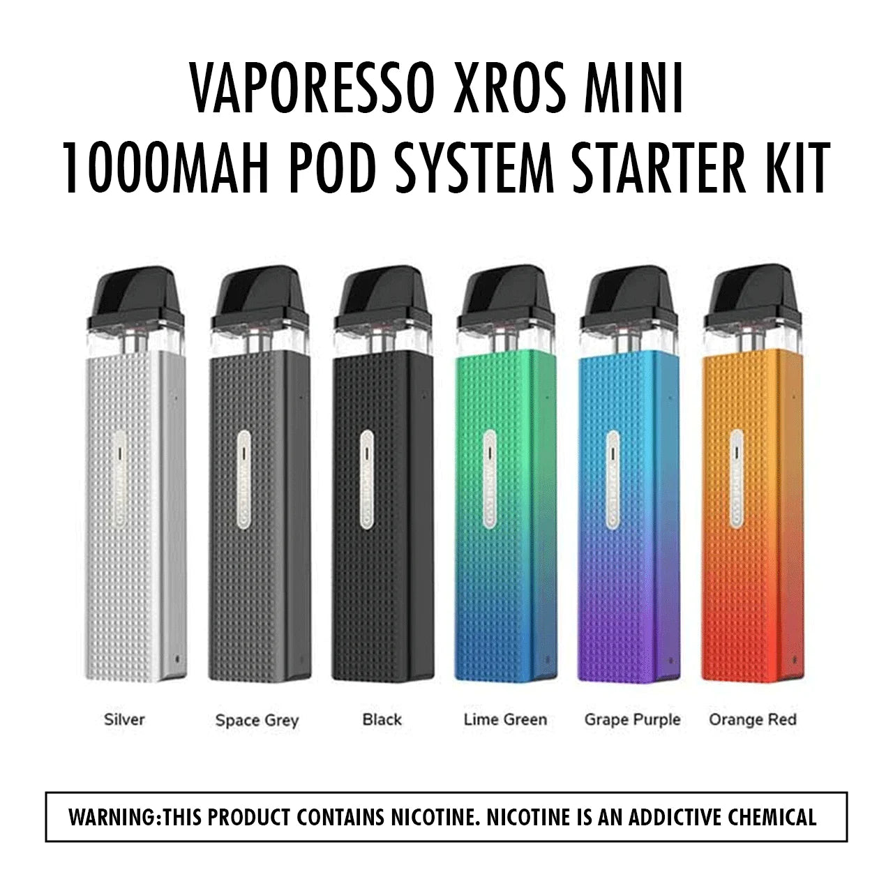 Vaporesso XROS Mini 1000mAh Pod System Starter Kit - HYPE WHOLESALE