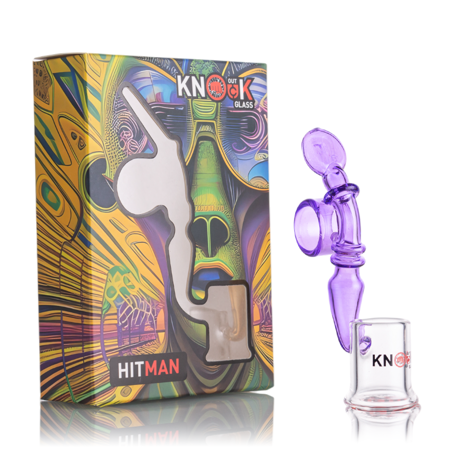 Knock Out Glass Hitman Rig 4.7 Inches