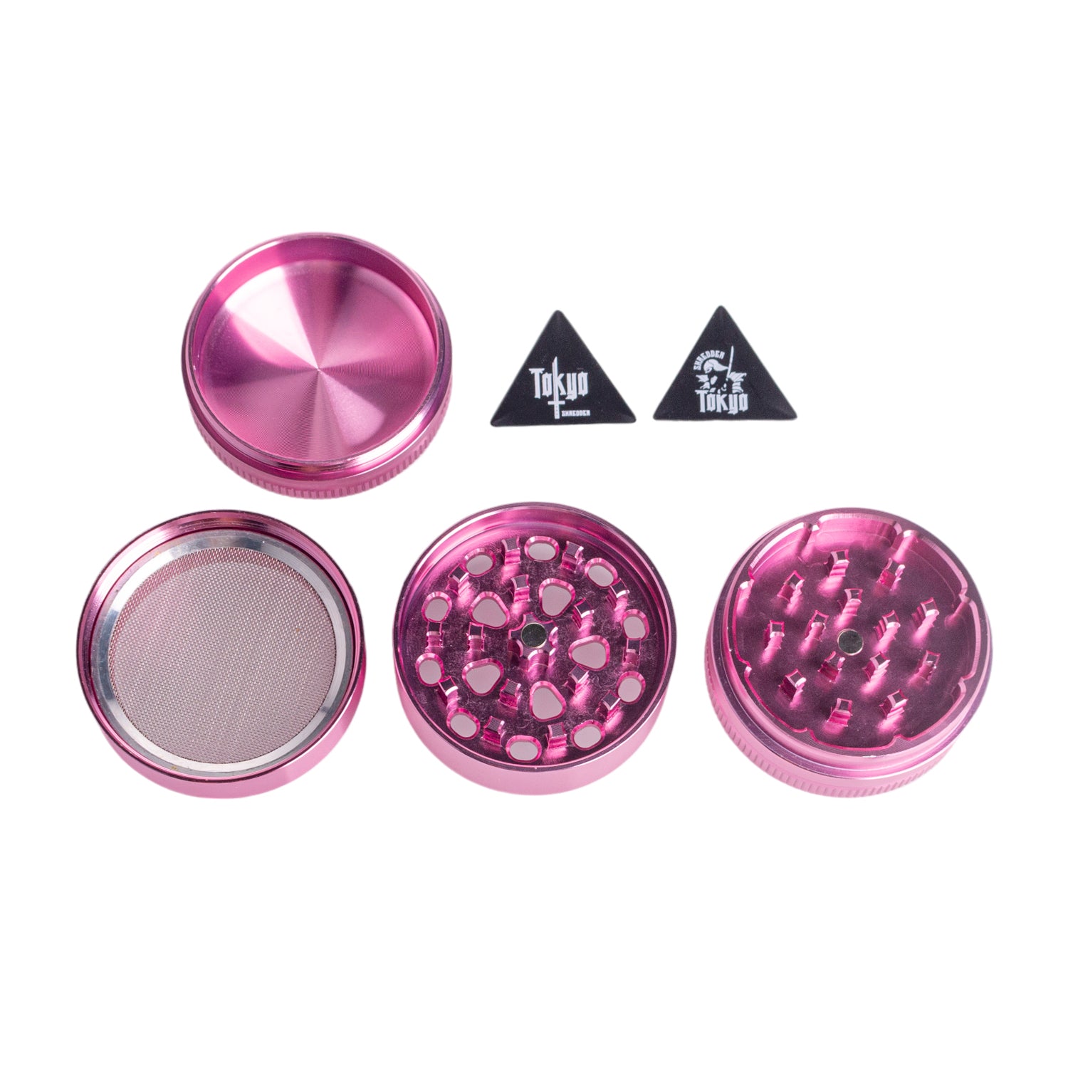 Tokyo Shredder JULIET 4 PIECE Grinder Display of 4 - 55mm