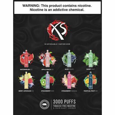 Xs Tfn 5% Disposable - 3000 Puffs(10 Pack)
