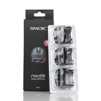 Smok Nord 4 Refillable Replacement Pod - Pack Of 3(Empty Rpm Pod)