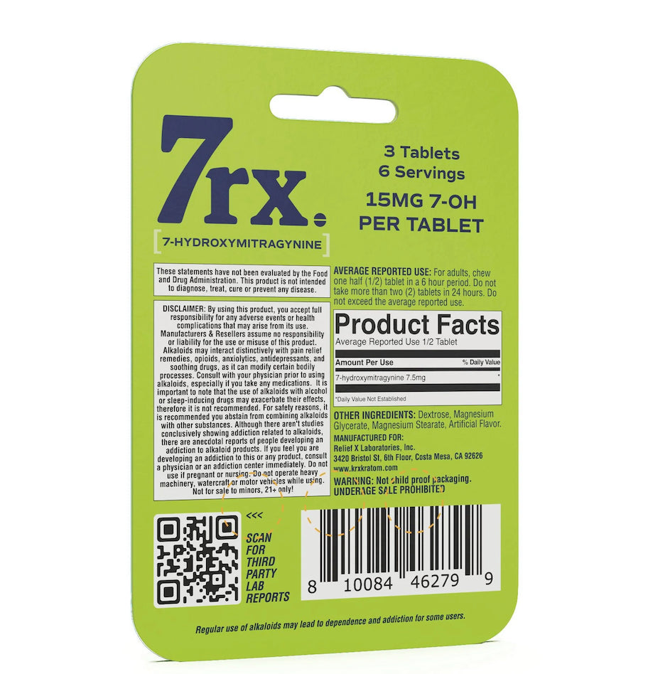 7RX 3-Tablet Chewable