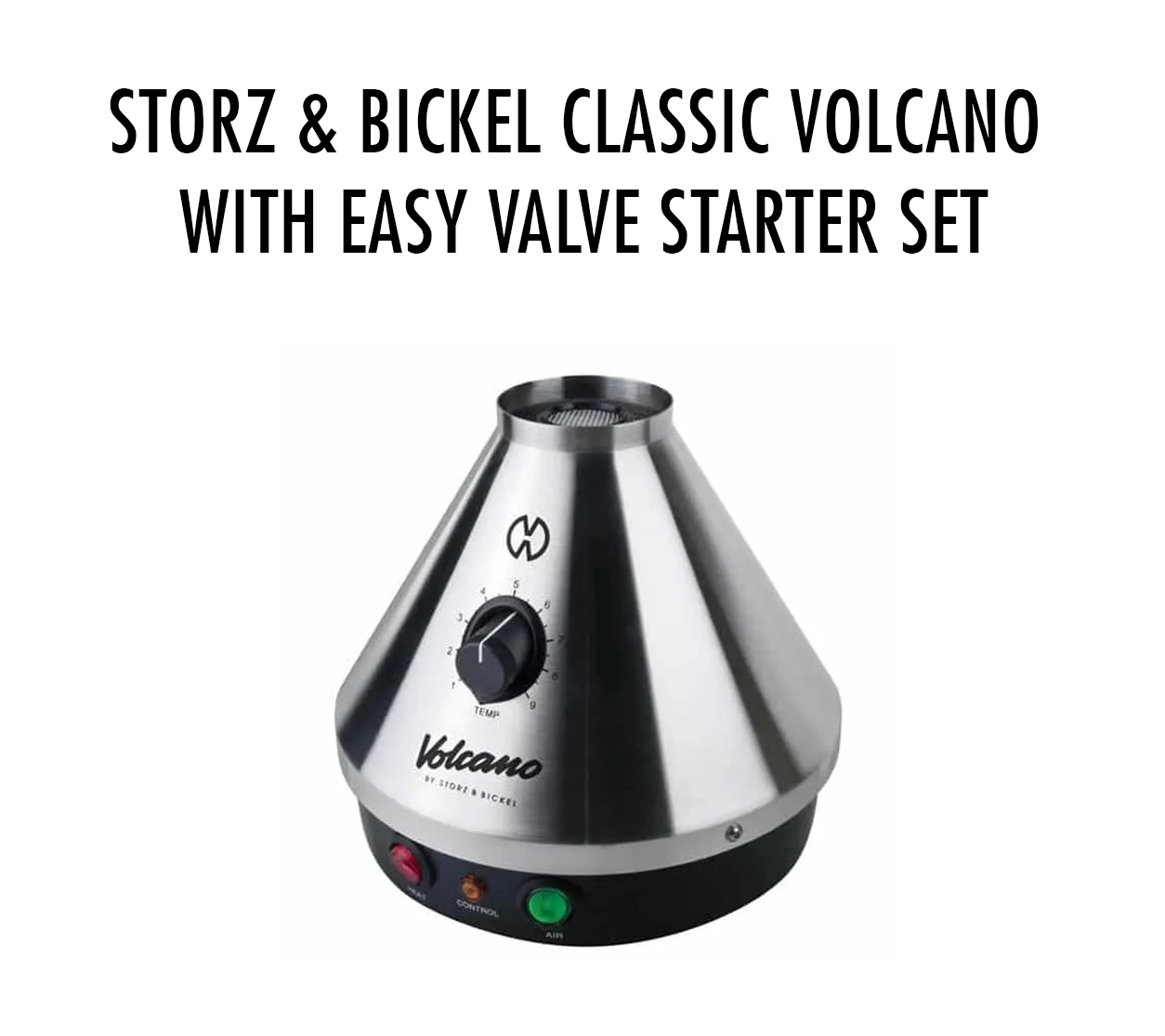 Storz & Bickel Classic Volcano with Easy Valve Starter Set