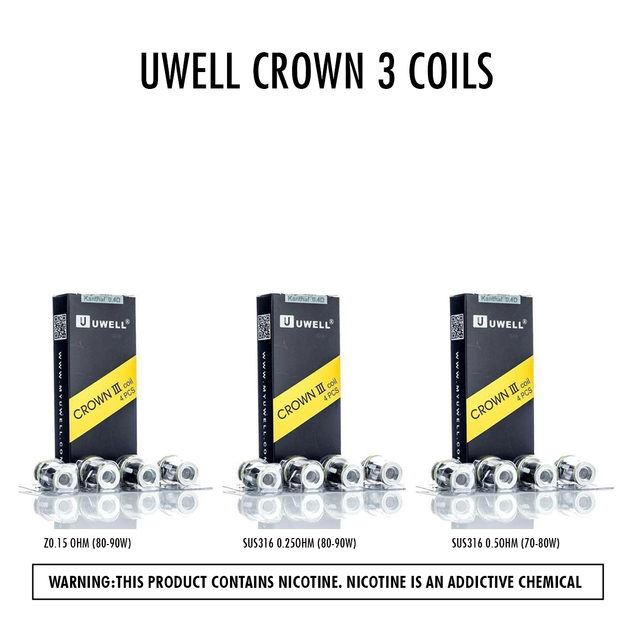 Uwell Crown 3 Coils