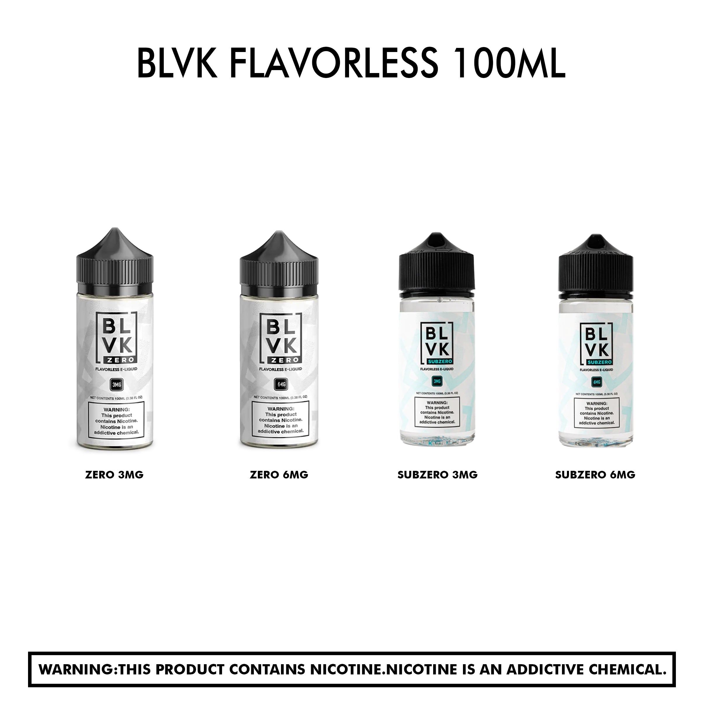 BLVK Flavorless 100ml