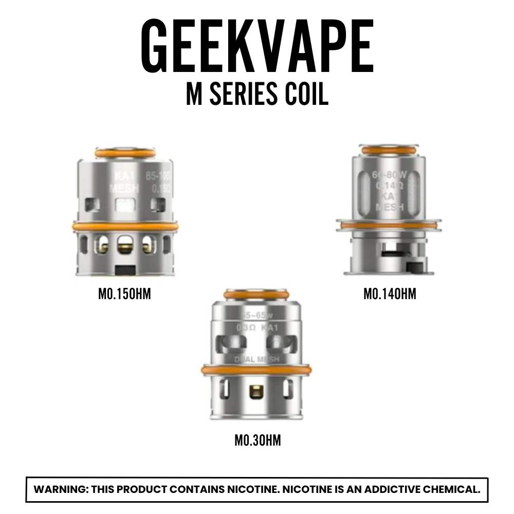 Geekvape M Series Coil - Pack of 5 - HYPE WHOLESALE