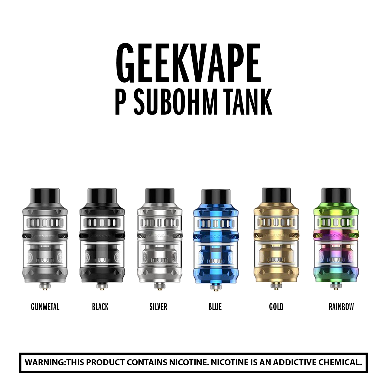 Geekvape P Subohm Tank- 5Ml
