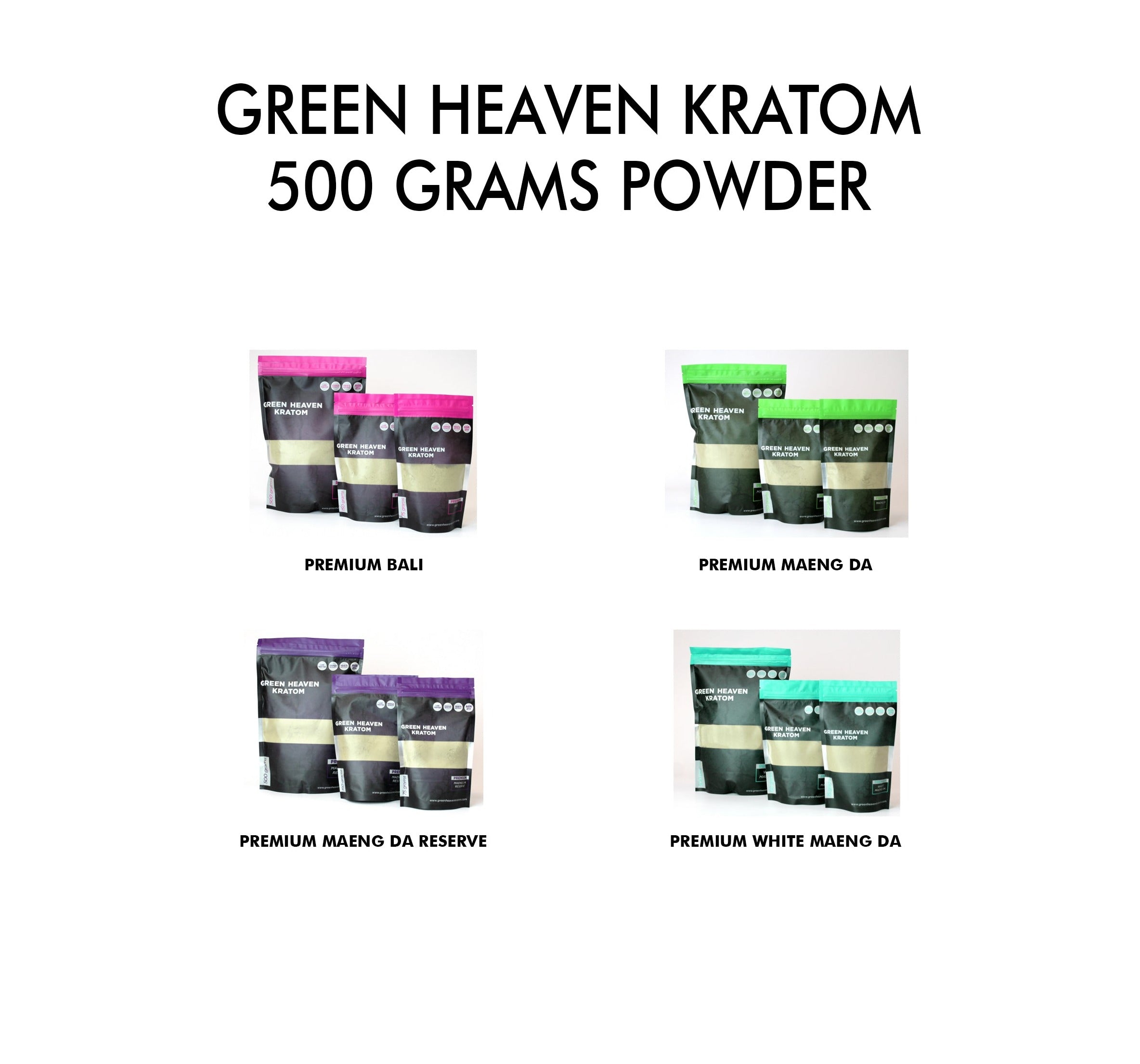 Green Heaven Kratom - 500 Grams Powder