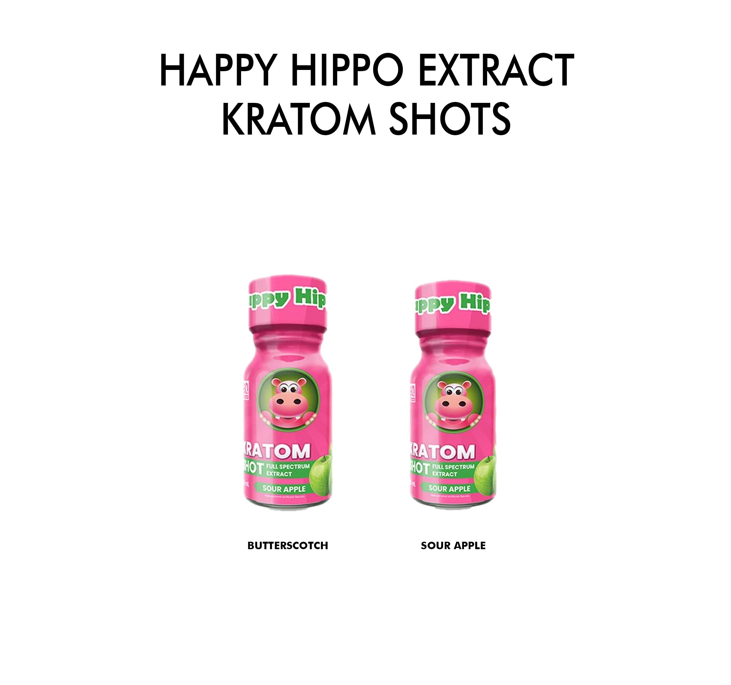 Happy Hippo Extract Kratom Shots (12pc/Box)