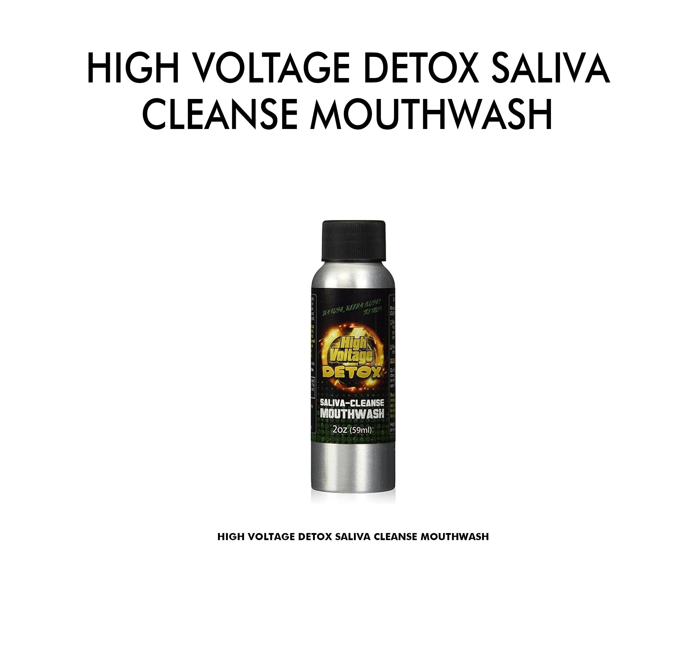 High Voltage Detox Saliva Cleanse Mouthwash