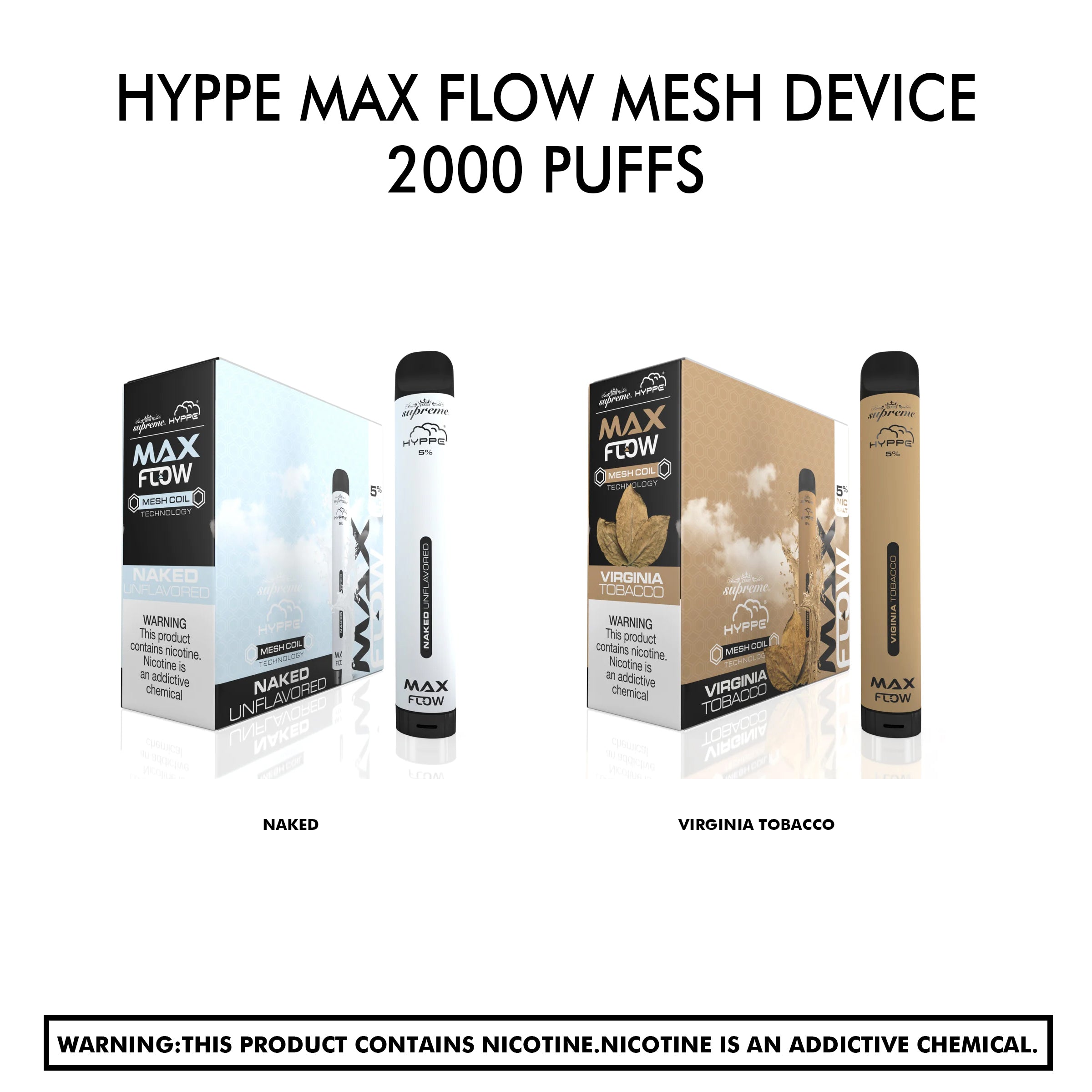 HYPPE MAX FLOW (TANK) [3000] – Smoke Depot & Vape Lounge