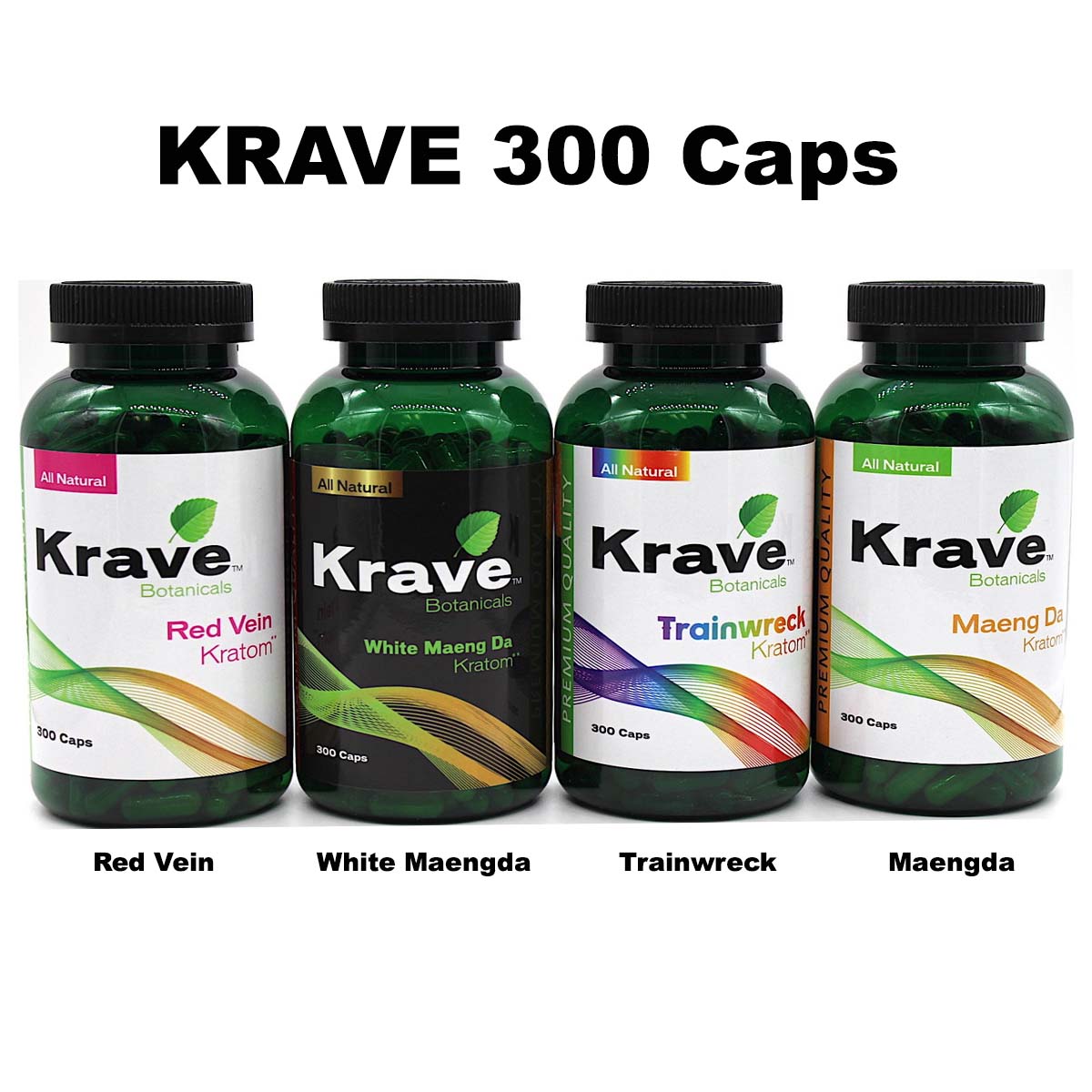 KRAVE  300 Caps
