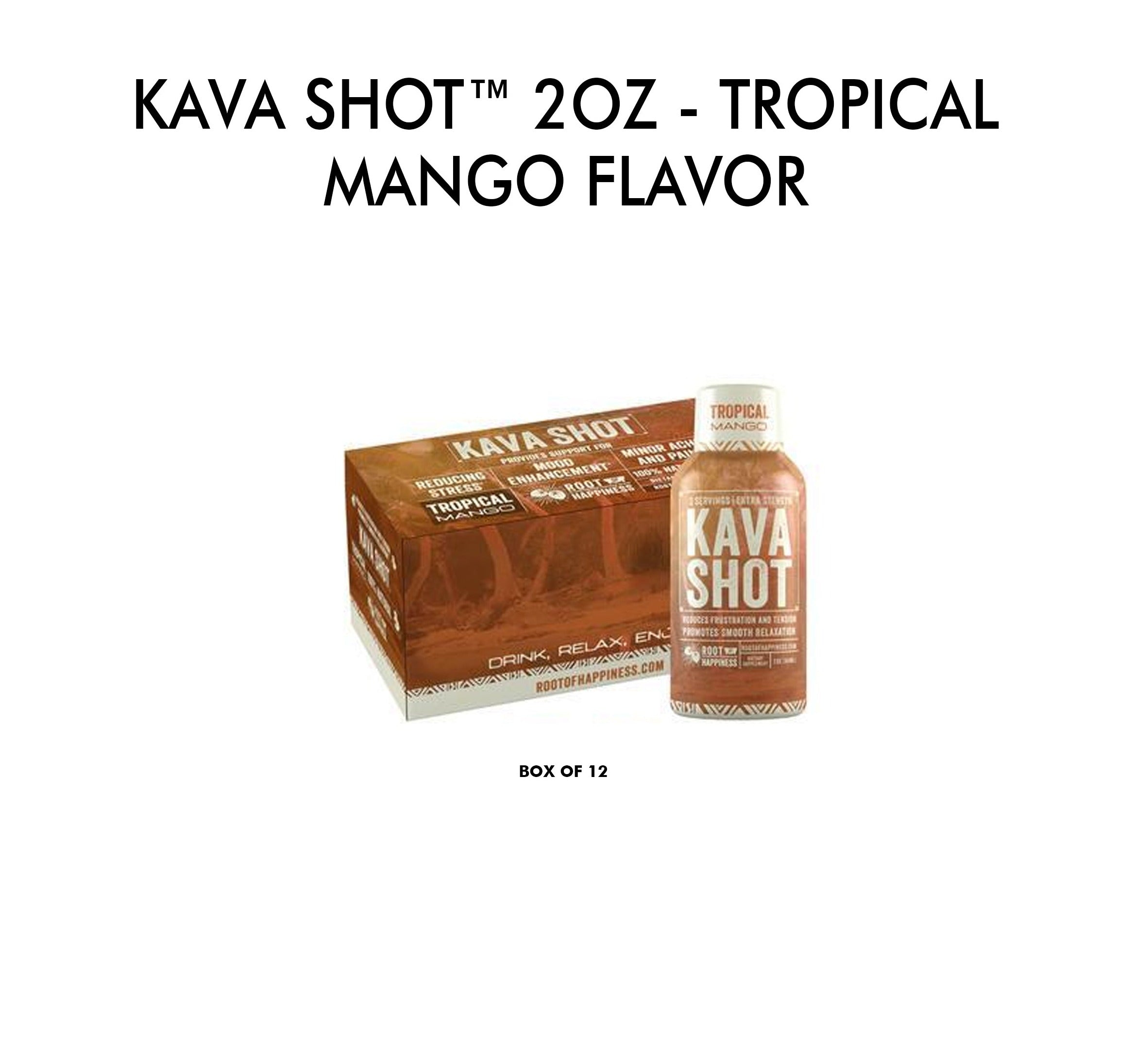 Kava Shot™ 2Oz - Box Of 12