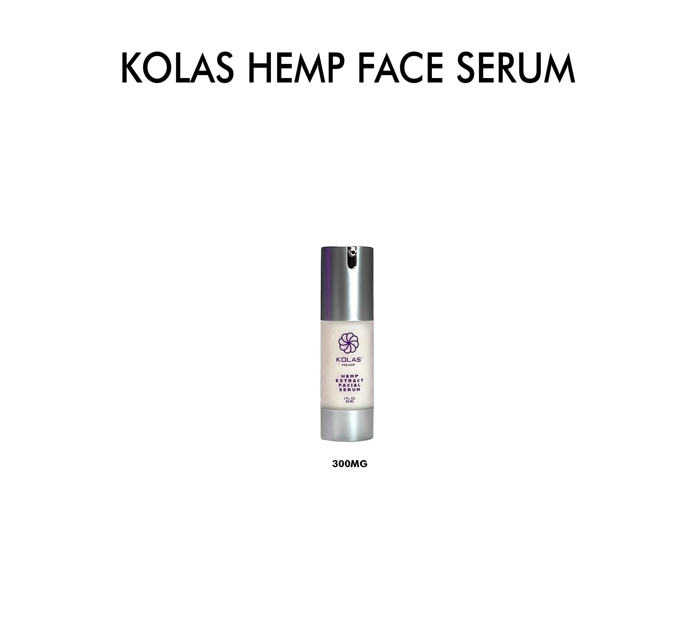 Kolas Hemp Face Serum 300Mg