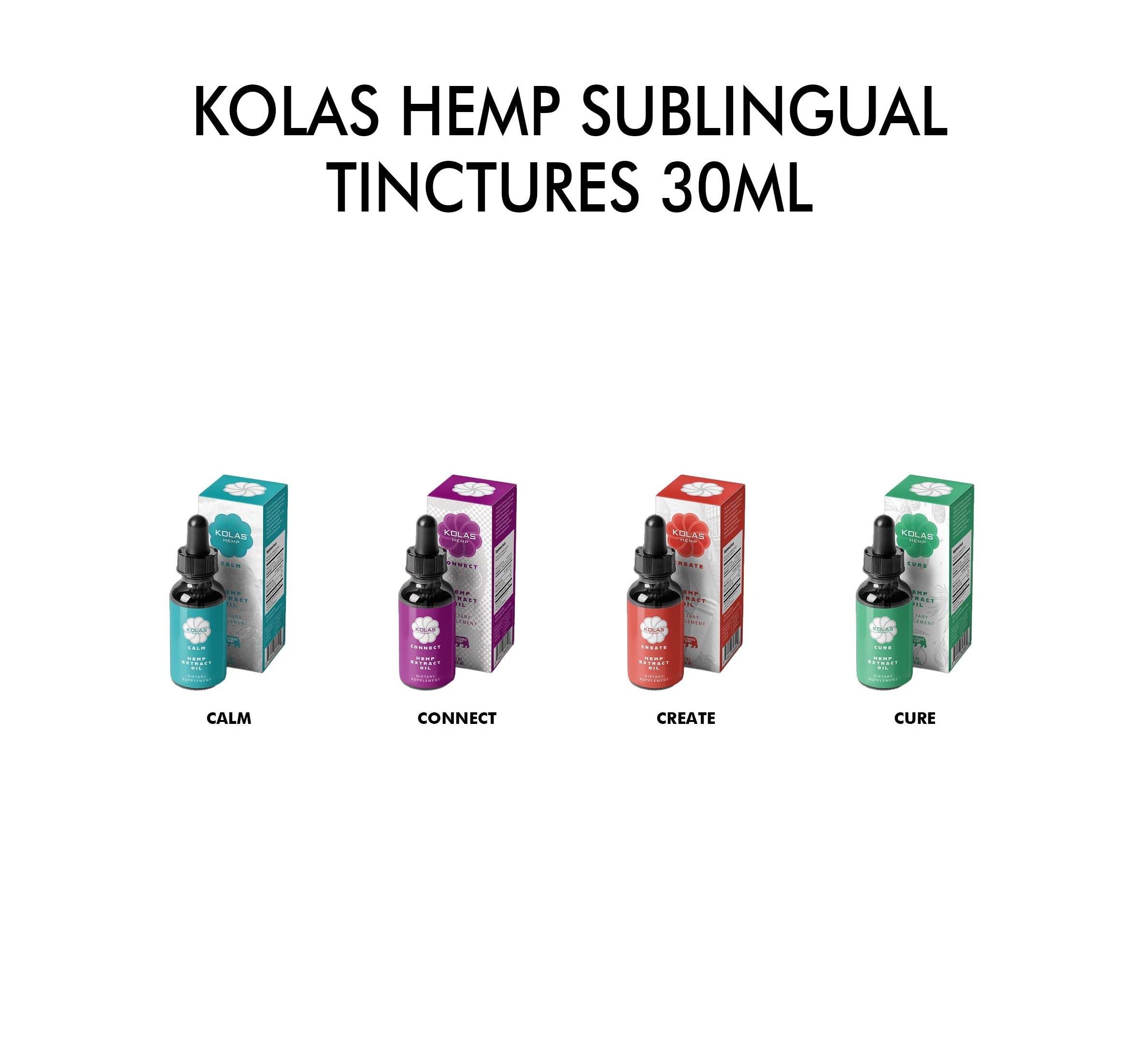 Kolas Hemp Sublingual Tinctures 30Ml