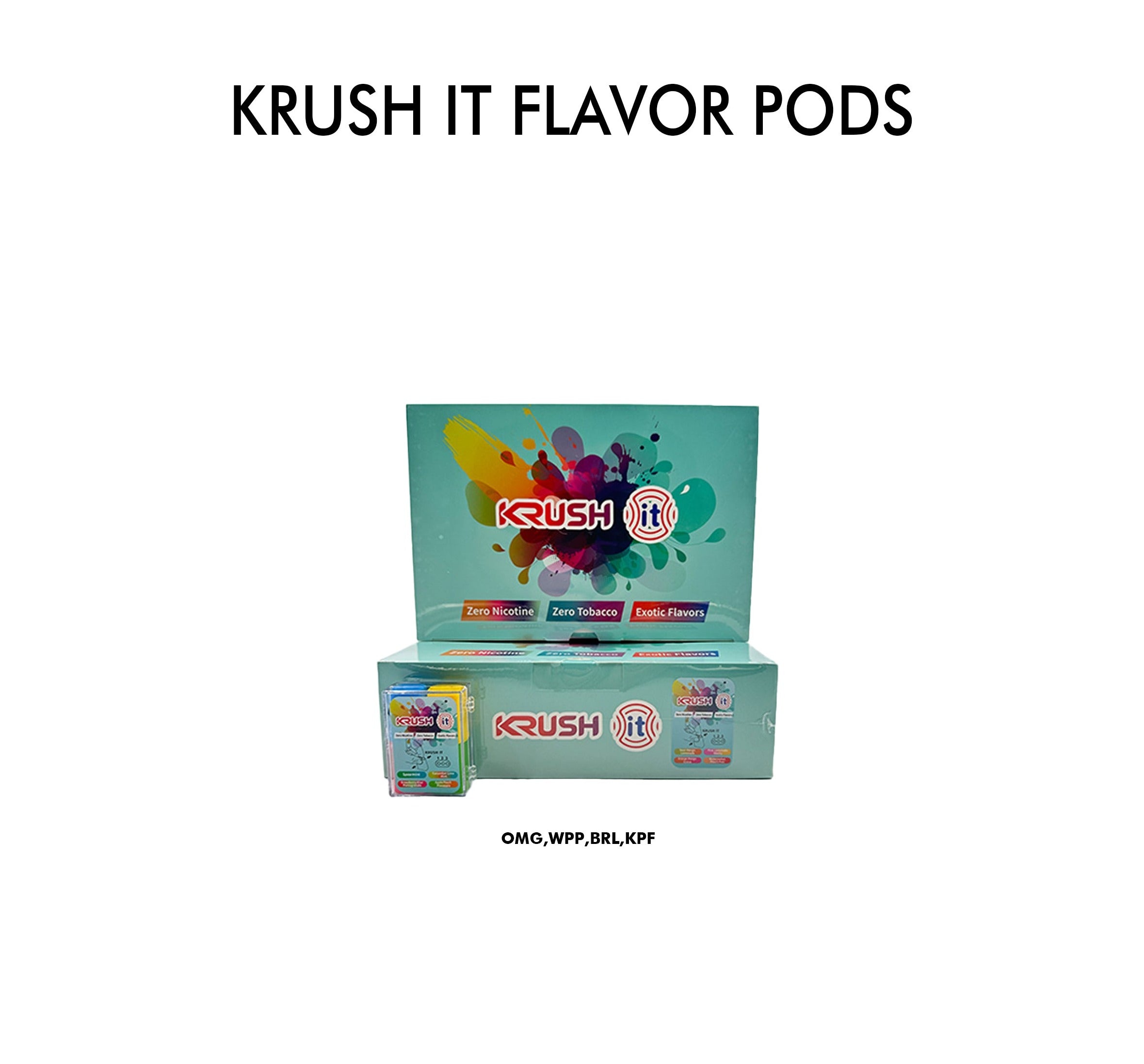 Krush It flavor pods