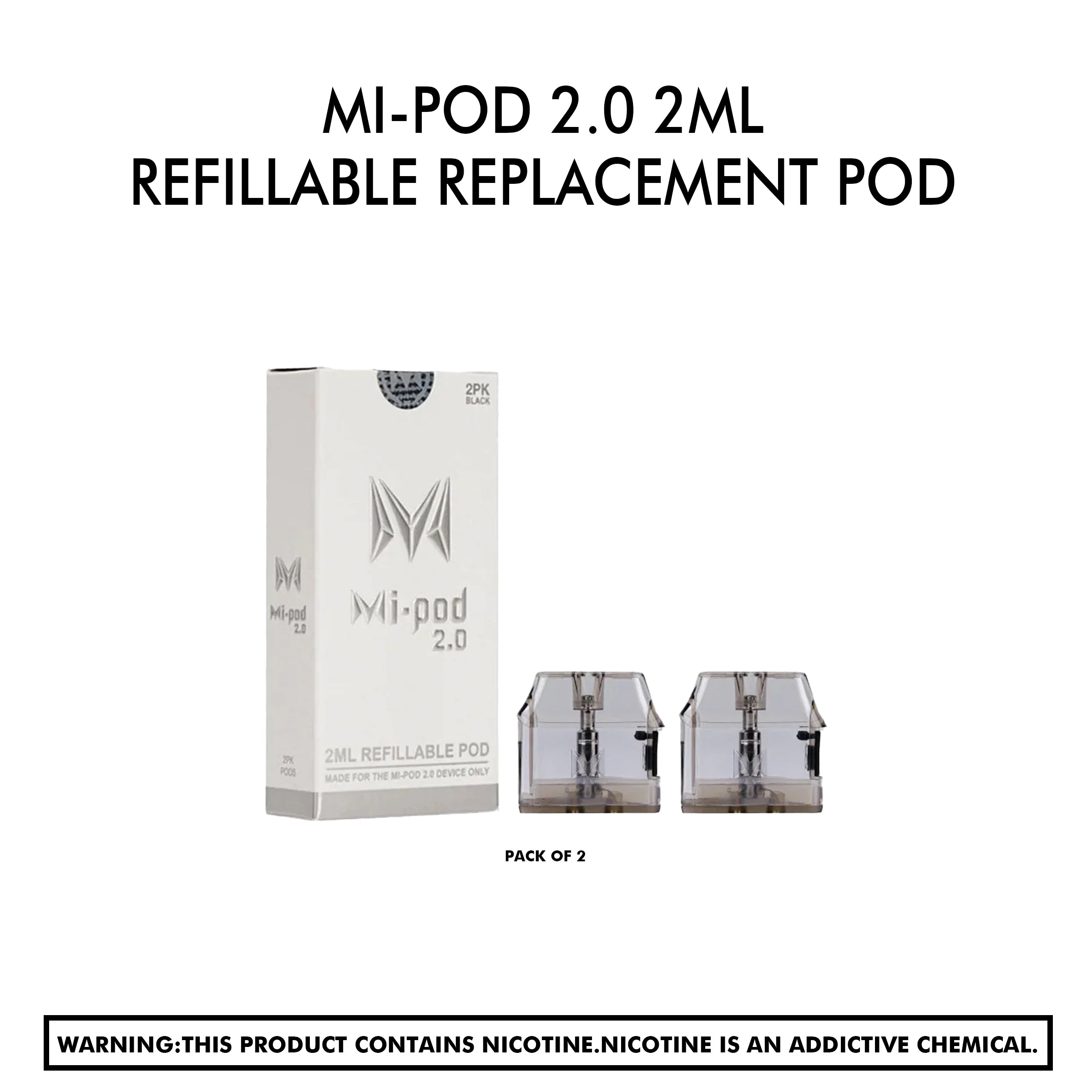 Mi-Pod 2.0 2ML Refillable Replacement Pod