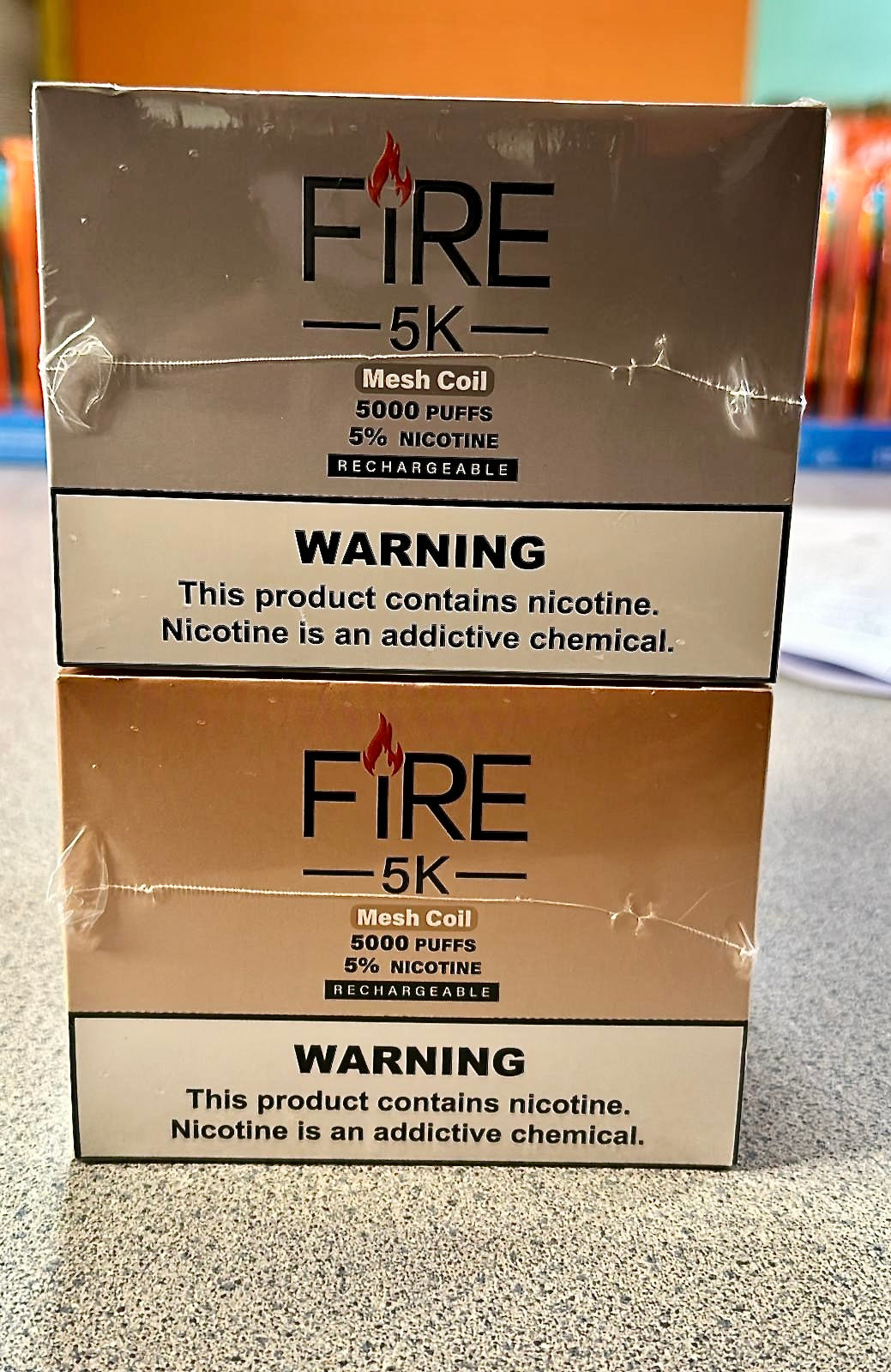 FIRE 5K 5% DISPOSABLE VAPE ~5000 PUFFS