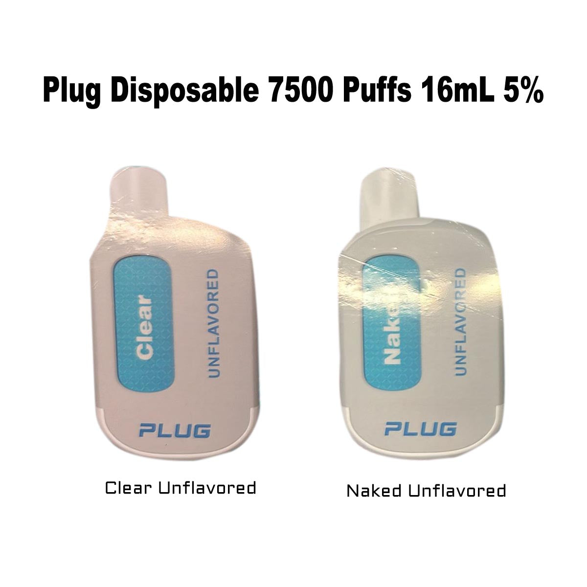 Plug Disposable 7500 Puffs 16mL 5% - 10pcs/Box