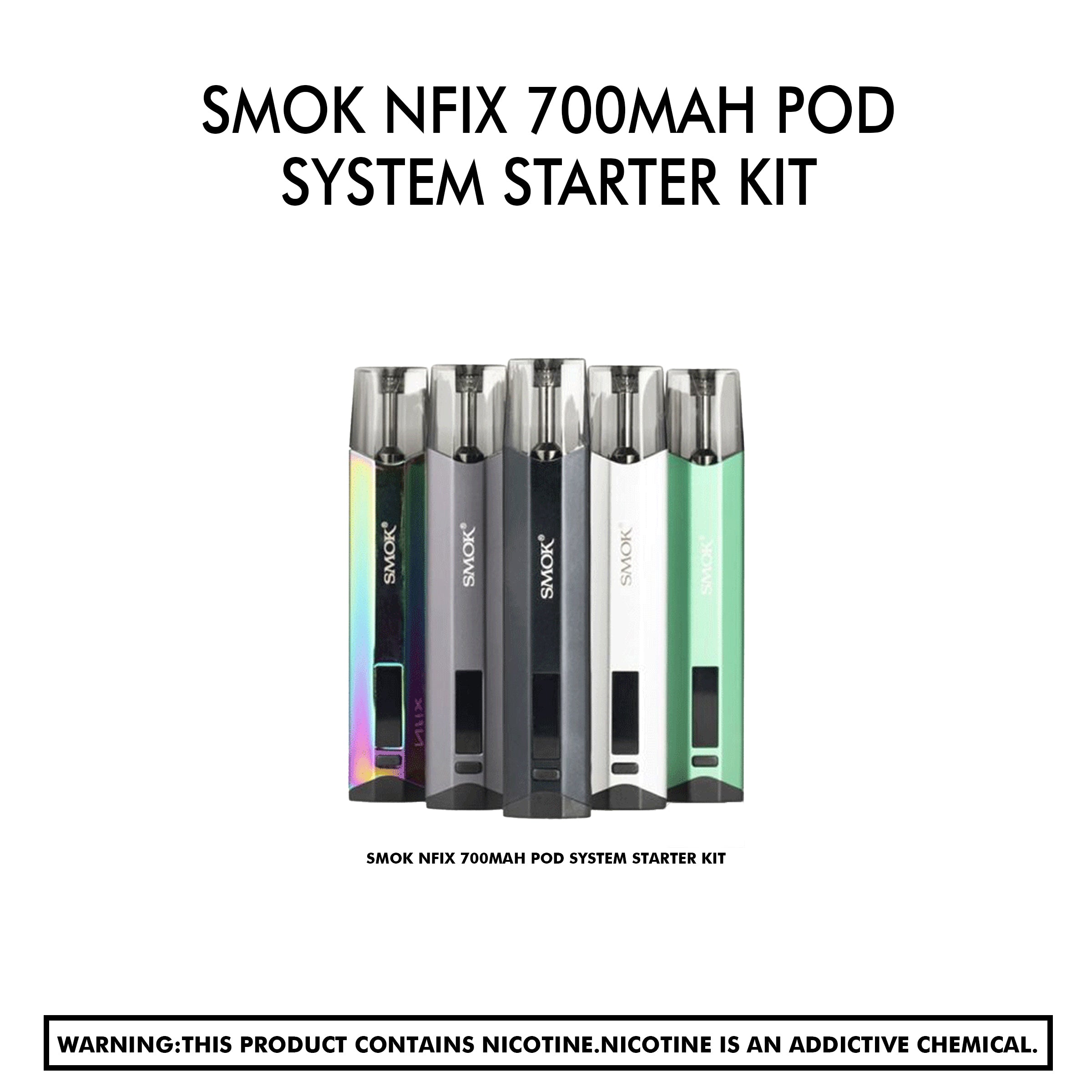 SMOK Nfix 700mAh Pod System Starter Kit - HYPE WHOLESALE