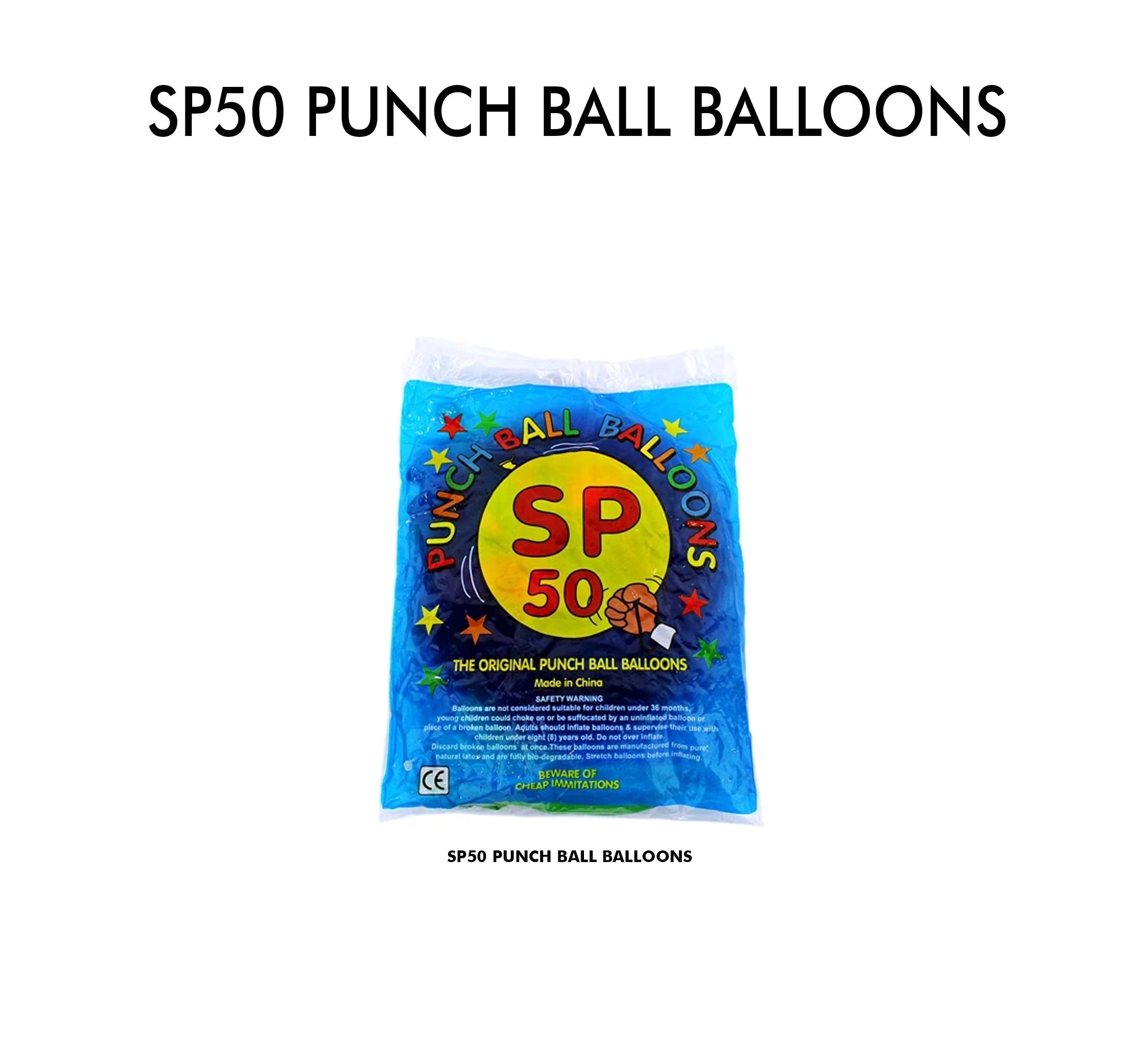 SP50 Punch Ball BalloonsL