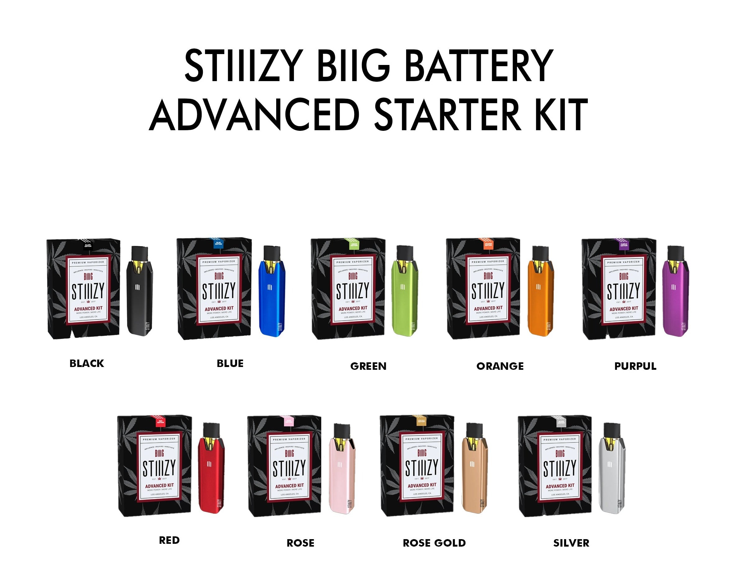 STIIIZY Biig Battery Advanced Starter Kit