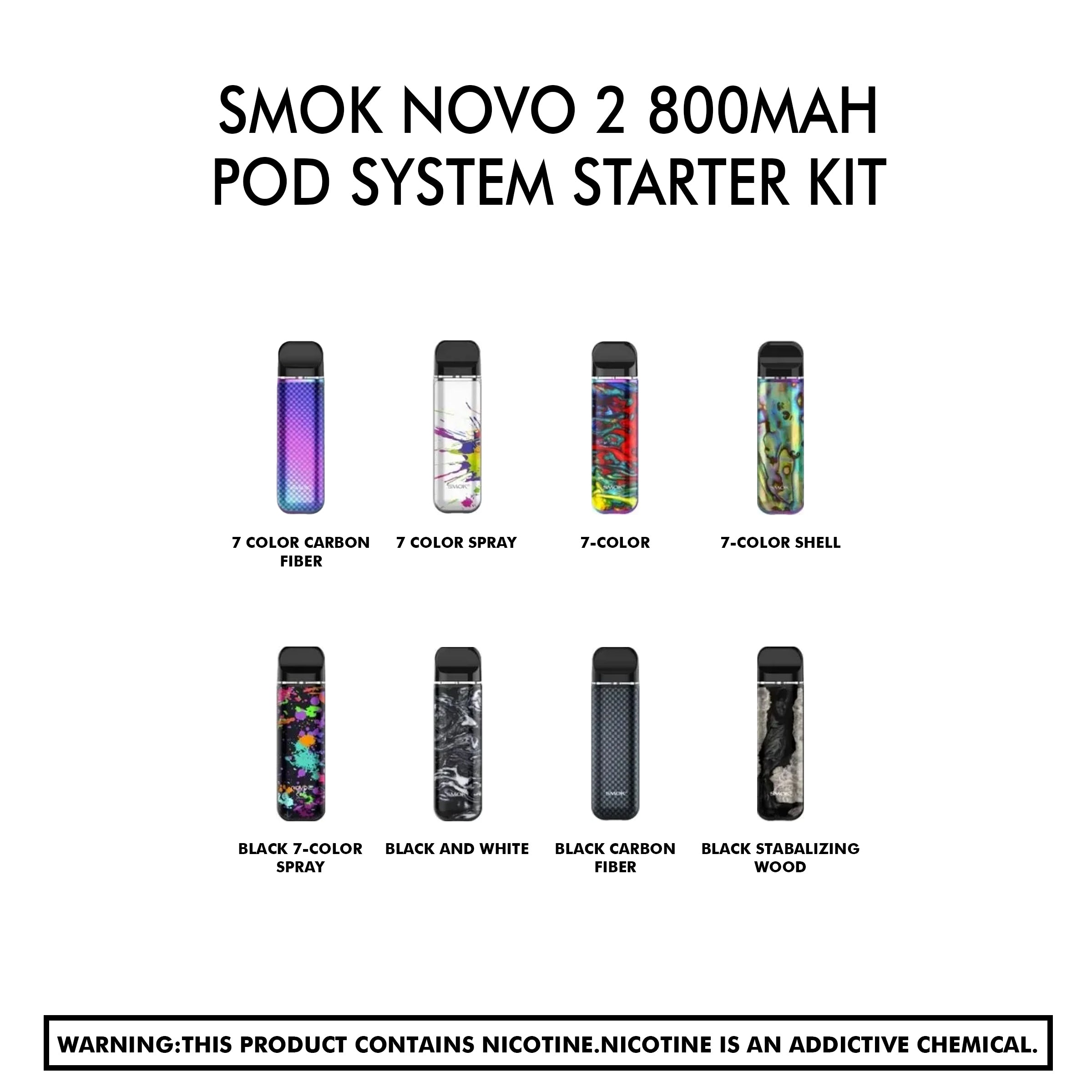 Smok Novo 2 800Mah Pod System Starter Kit