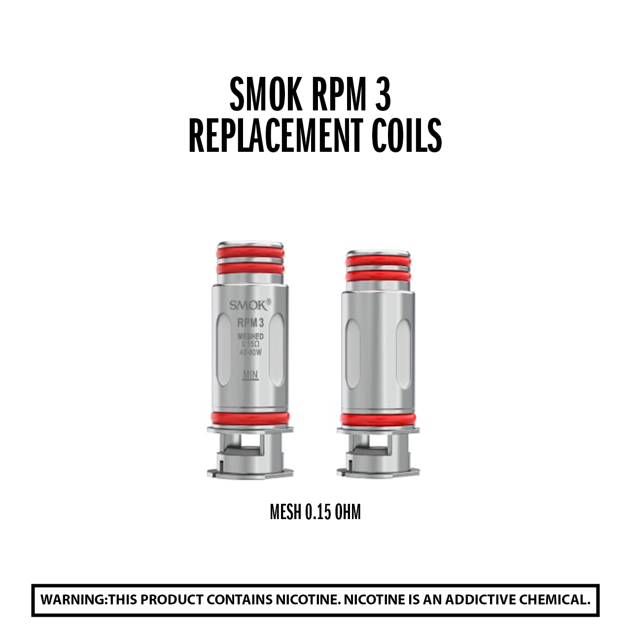 Smok Rpm 3 Replacement Coils - HYPE WHOLESALE