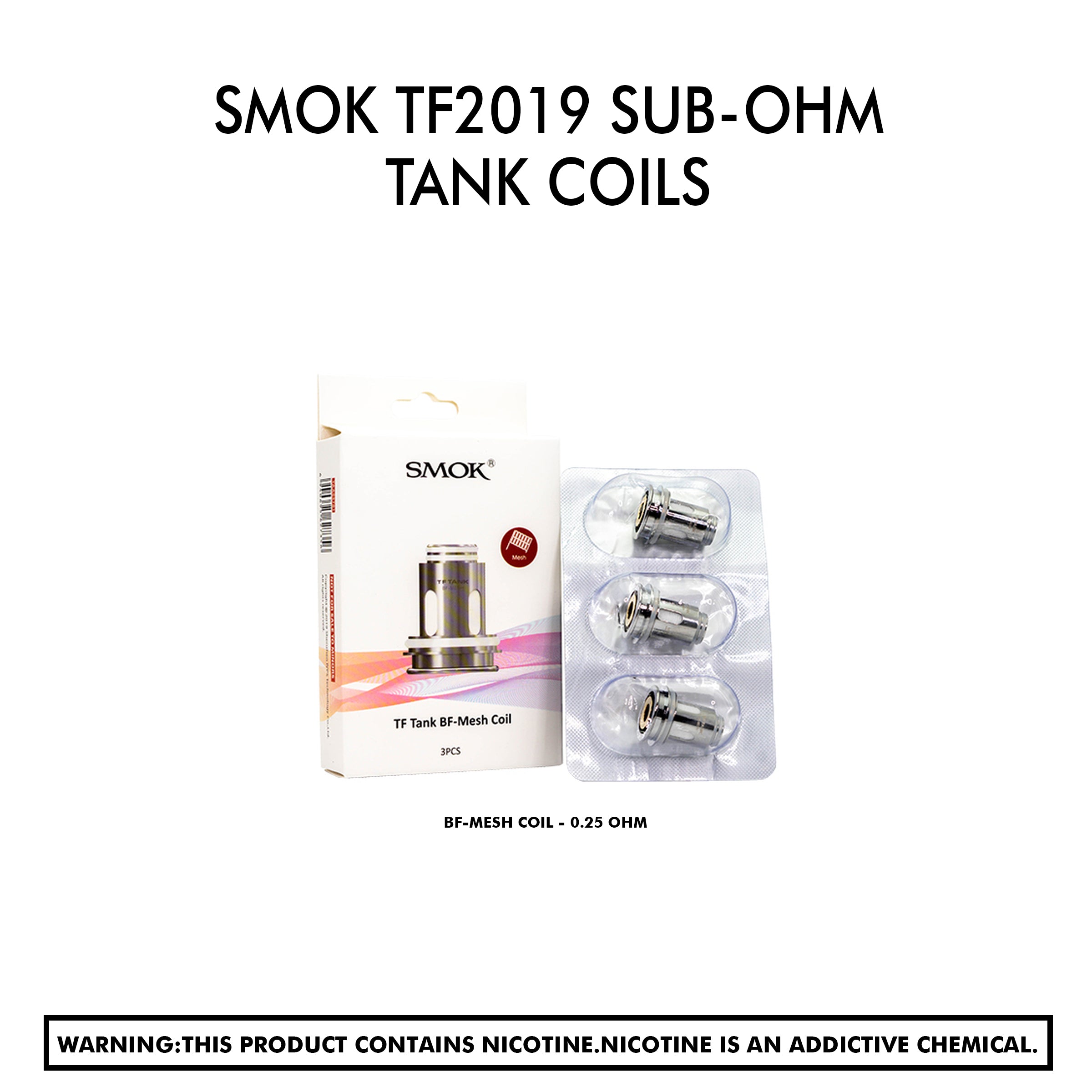 Smok Tf2019 Sub-Ohm Tank Coils