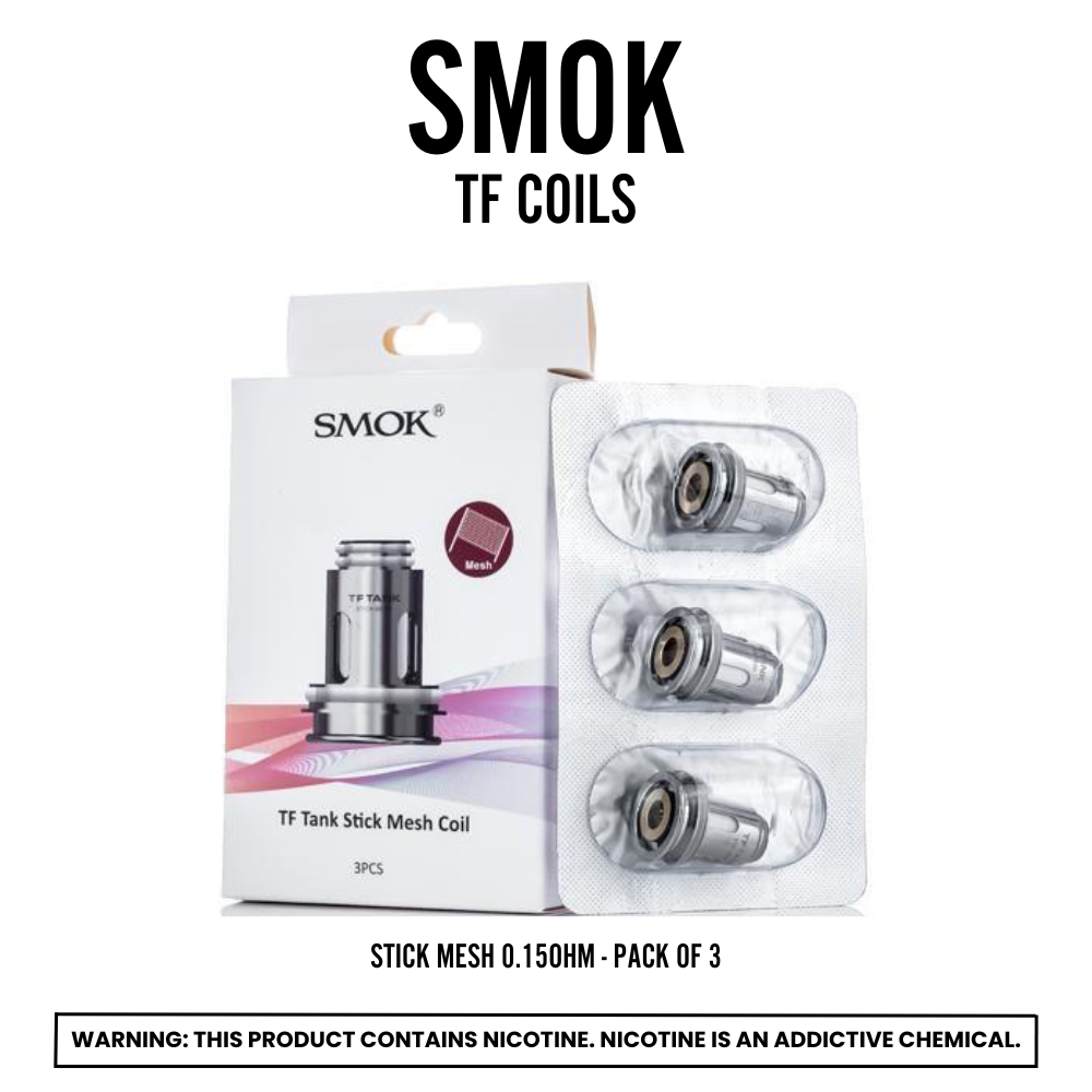 Smok Tf Coils (3-Pack):Stick Mesh 0.15Ohm