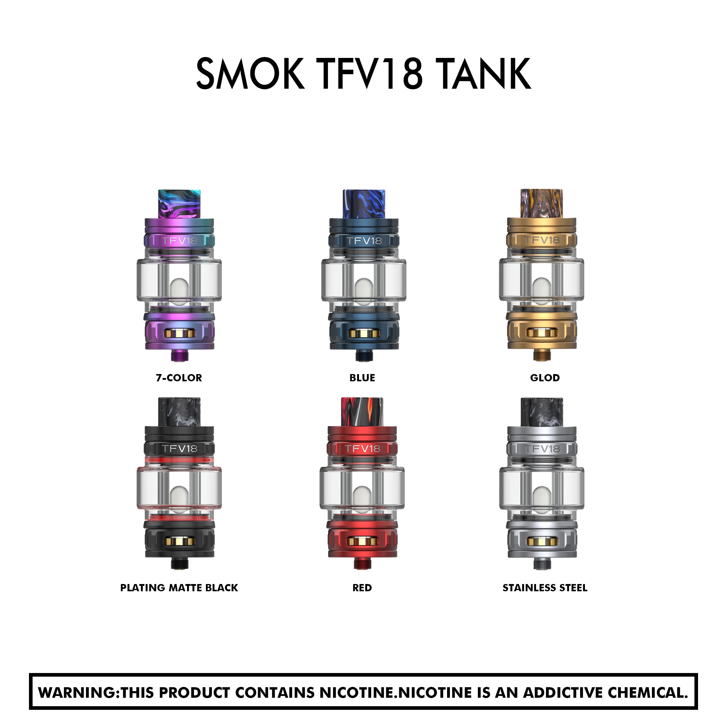 Smok Tfv18 Tank - HYPE WHOLESALE