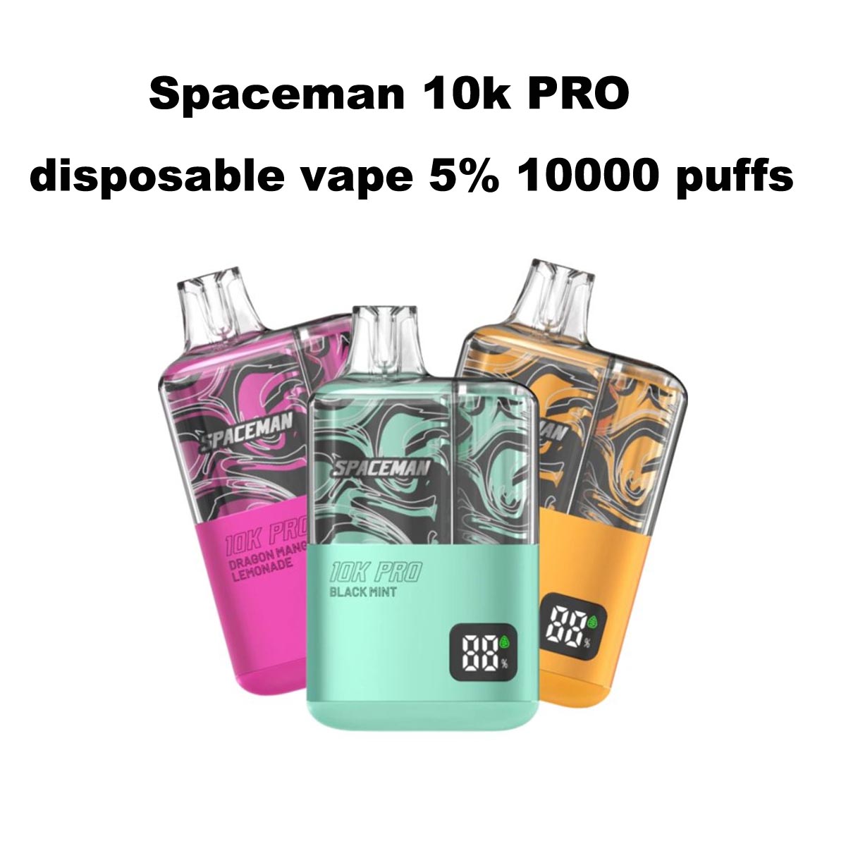 Spaceman 10k PRO disposable vape 5% 10000 puffs | HYPE WHOLESALE