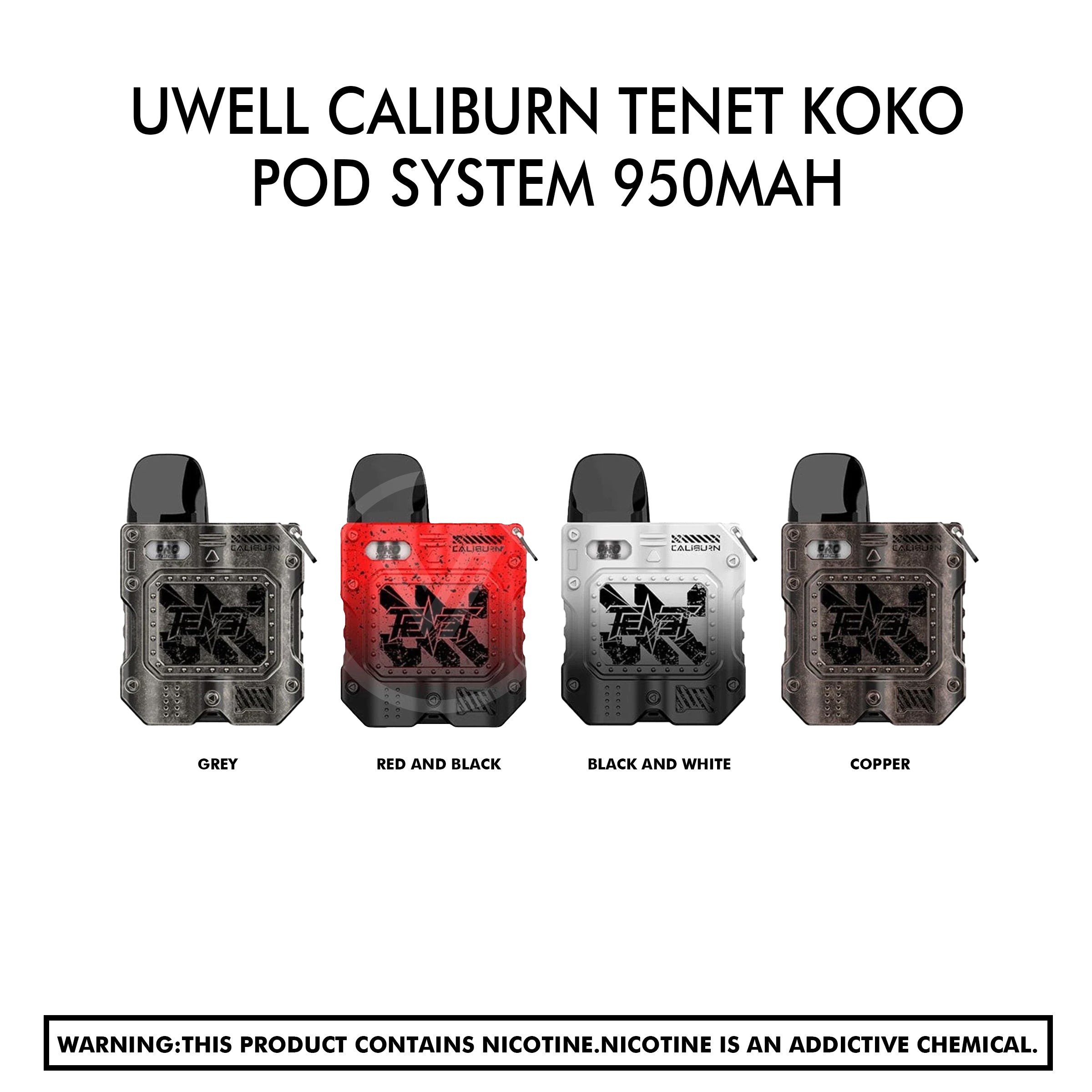 Uwell Caliburn Tenet Koko Pod System 950mAH