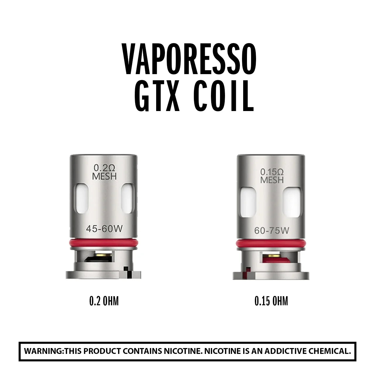 Vaporesso GTX coil (pack of 5)