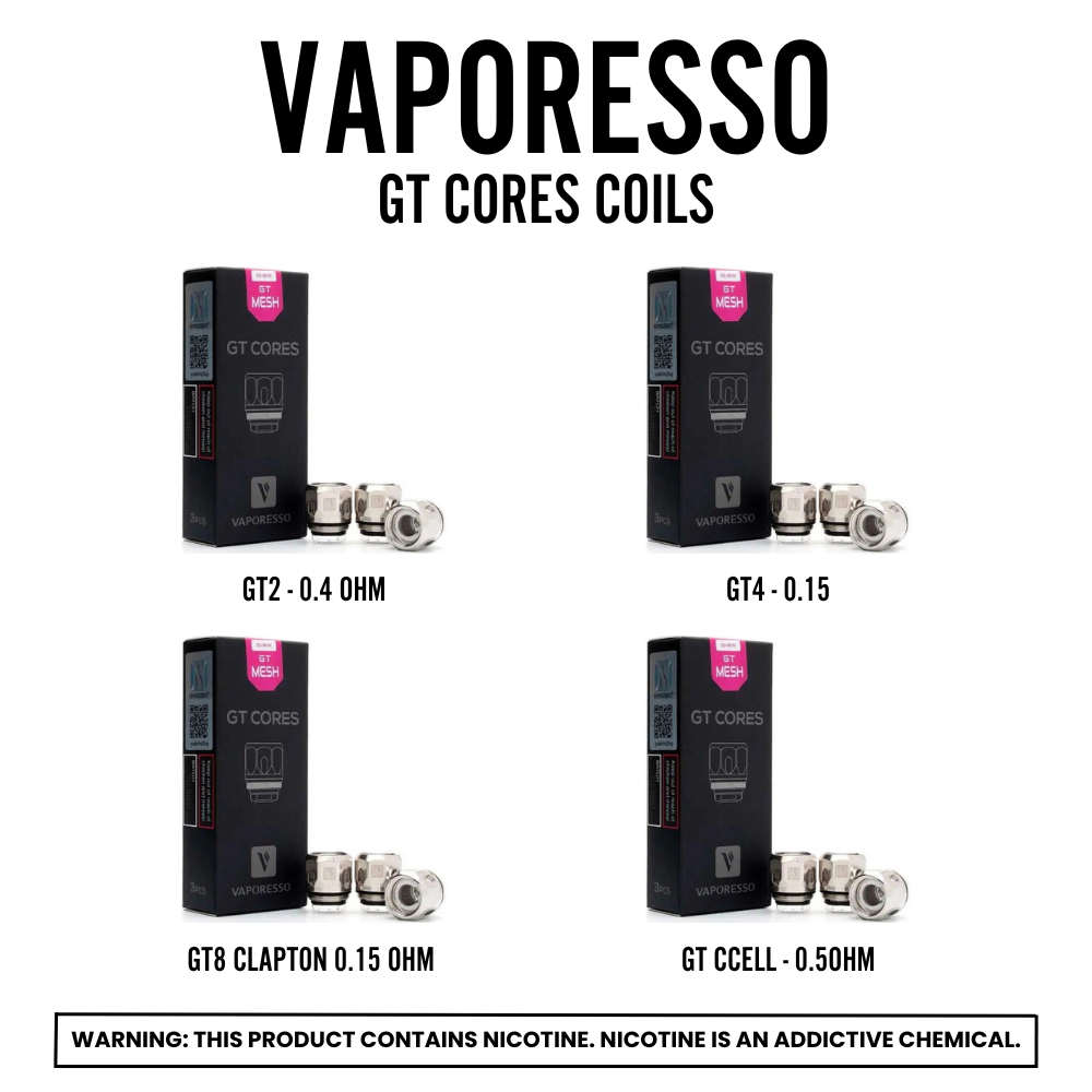 Vaporesso Gt Cores Coils - Pack Of 3