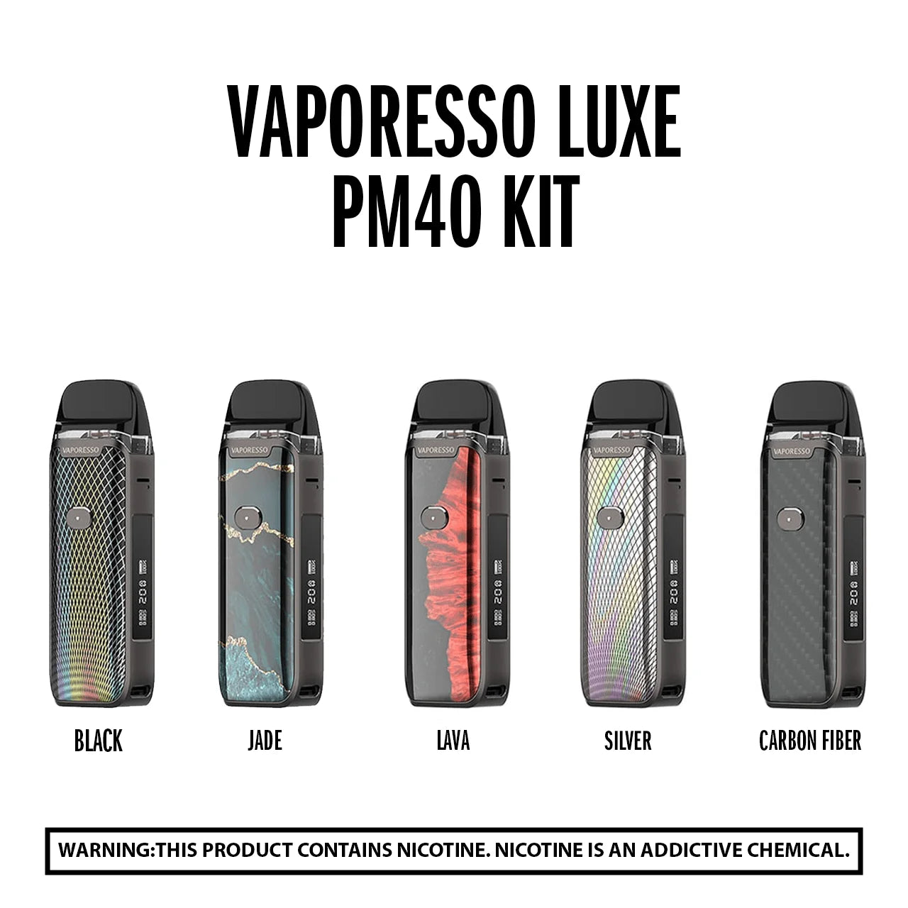 Vaporesso LUXE PM40 Kit - HYPE WHOLESALE