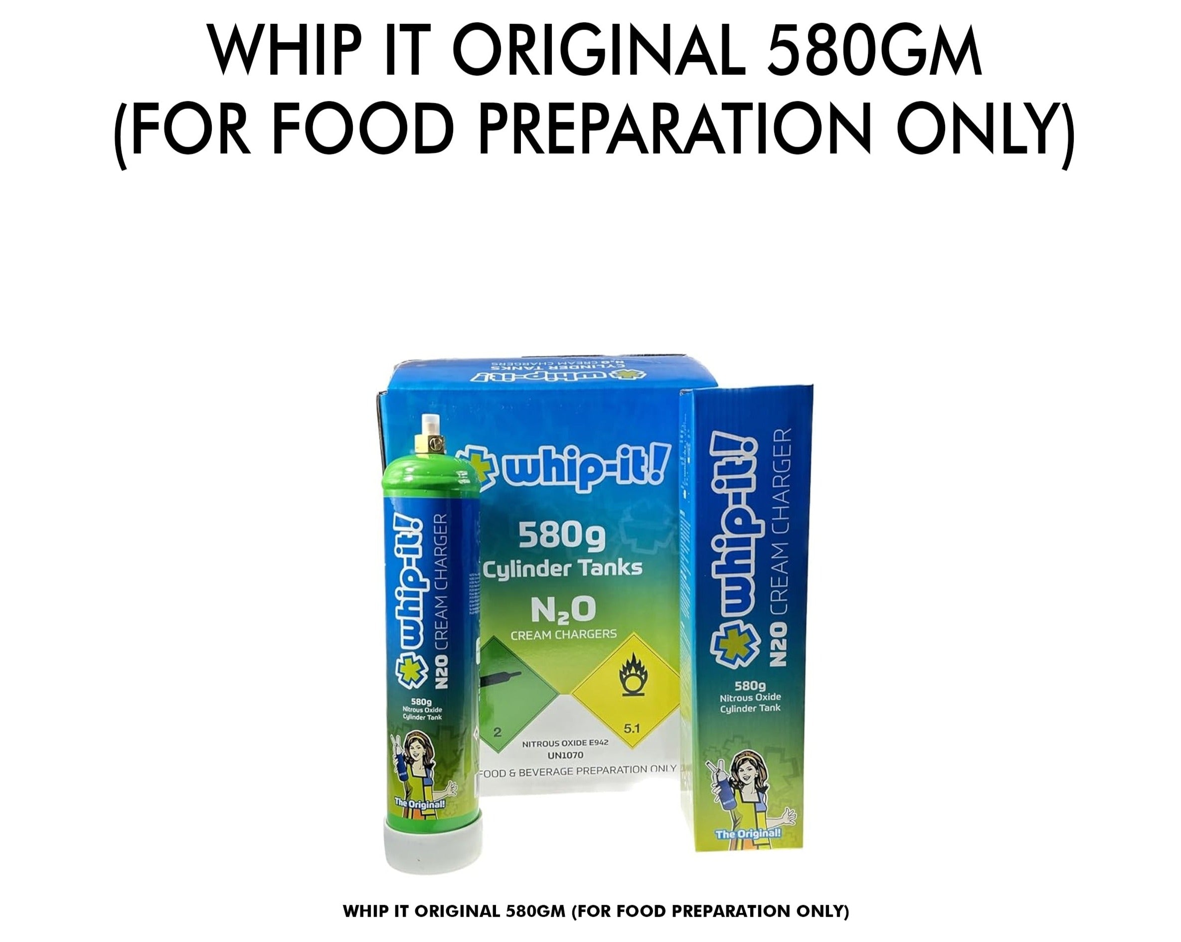 WHIP IT ORIGINAL 580GM (for food preparation only)