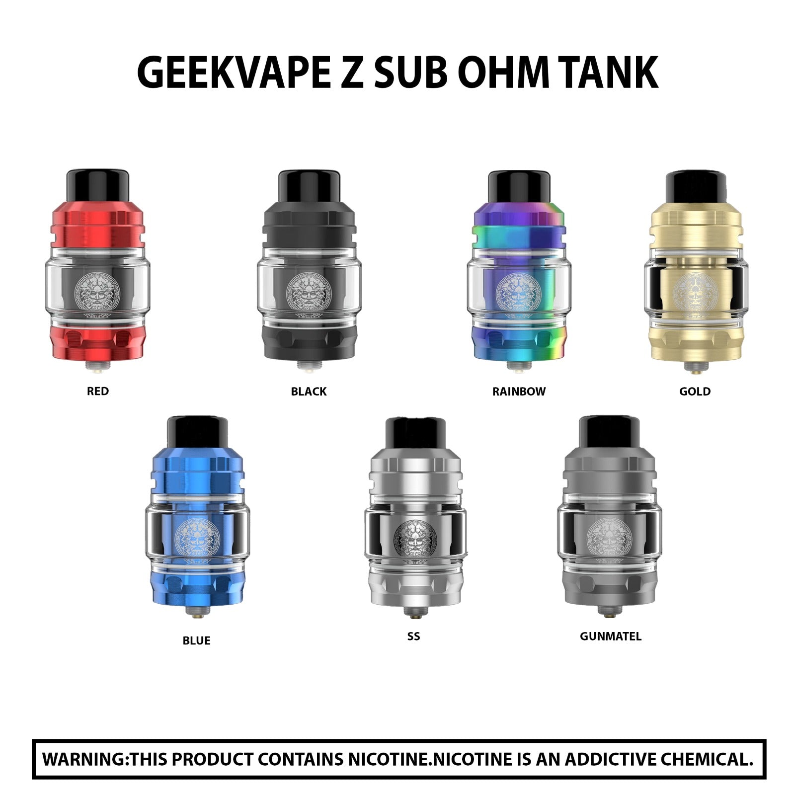 Geekvape Z Sub Ohm Tank - HYPE WHOLESALE