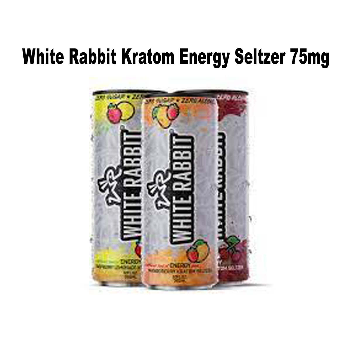 White Rabbit Kratom Energy Seltzer 75mg