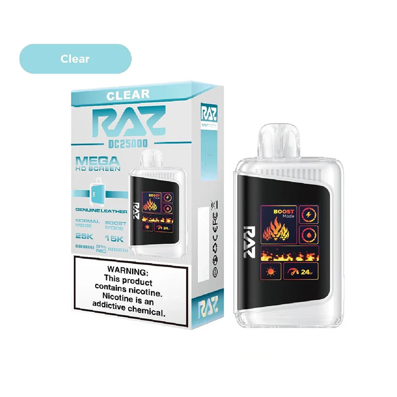 RAZ DC25000 16ML 25000 Puffs Disposable 5% Device Mega HD