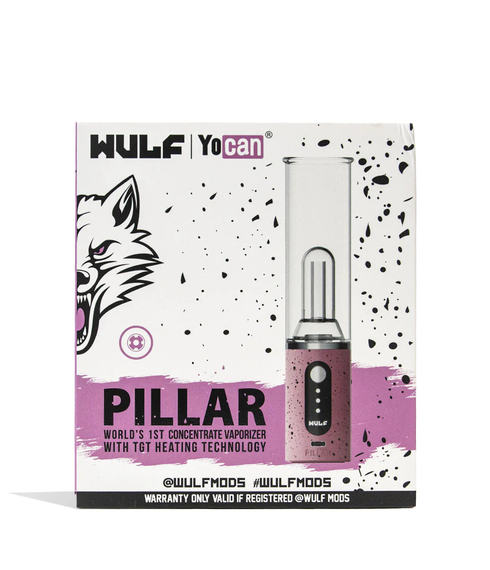 Wulf Mods x Yocan Pillar Mini E-Rig 1400mAh Concentrate Vaporizer