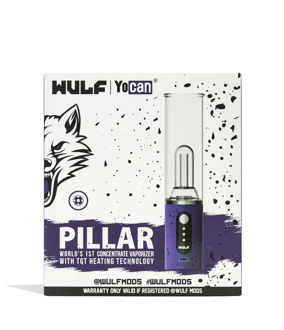 Wulf Mods x Yocan Pillar Mini E-Rig 1400mAh Concentrate Vaporizer